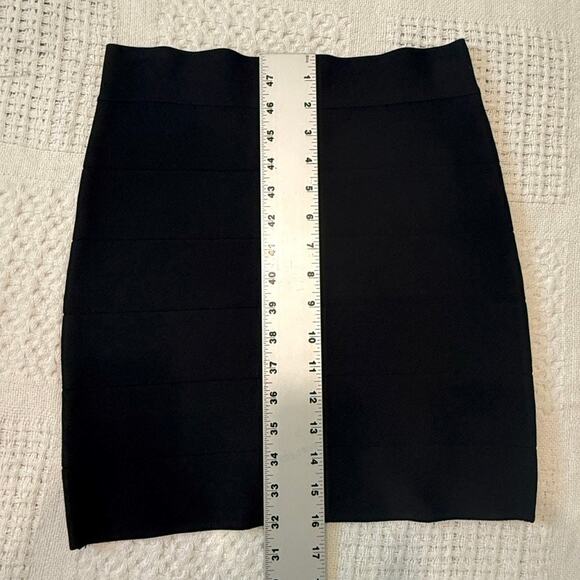 Bebe medium exposed zipper high waist bandage mini skirt SK 2951 - Picture 5 of 12